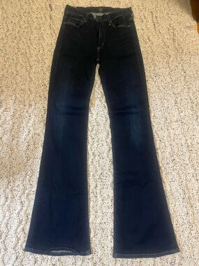 Citizens Of Humanity Dark Navy Skinny Flare Jeans